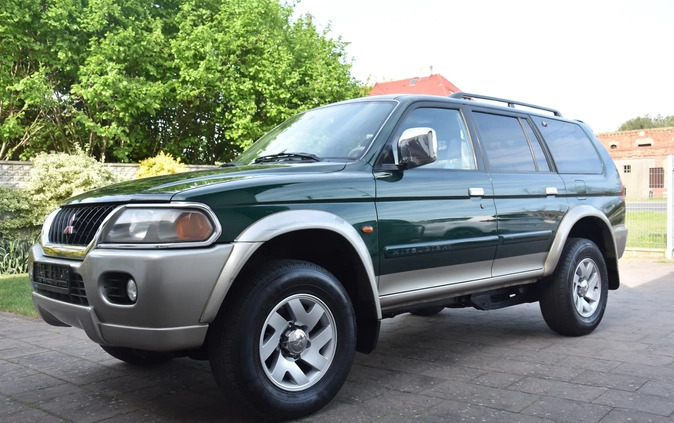 Mitsubishi Pajero cena 29900 przebieg: 163020, rok produkcji 2002 z Goniądz małe 781